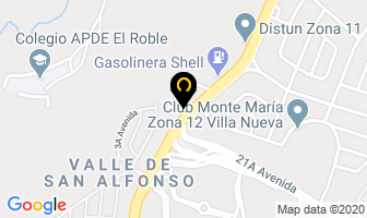 Mapa de Lonas Rino en Ciudad de Guatemala