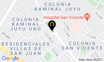 Mapa de Lubricar / Servicios en Ciudad de Guatemala