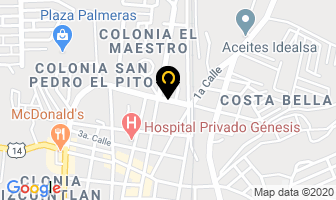 Mapa de Lubriimport, S.a. en Escuintla