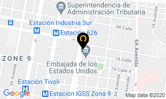 Mapa de Make Up & Co. en Ciudad de Guatemala