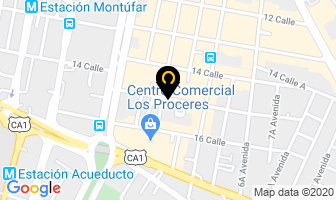 Mapa de Manuchar en Ciudad de Guatemala