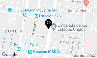 Mapa de Maquinas Exactas S.a. en Ciudad de Guatemala