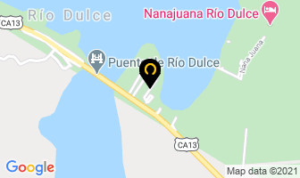 Mapa de Mar Marine en Rio Dulce