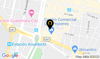 Mapa de Marbensa & Co. S.a. en Ciudad de Guatemala