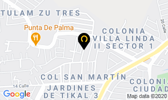 Mapa de Margareth S en Antigua Guatemala