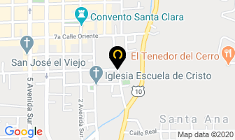 Mapa de Marimba Chapina en Antigua Guatemala