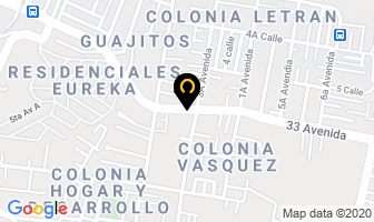 Mapa de MÁs Menos Publicidad en Ciudad de Guatemala