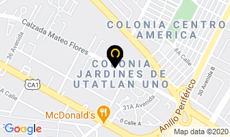 Mapa de Massachi en Ciudad de Guatemala