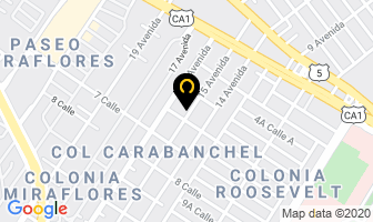 Mapa de Maxi-marcas en Ciudad de Guatemala
