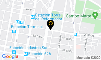 Mapa de Mayan Rentals en Antigua Guatemala