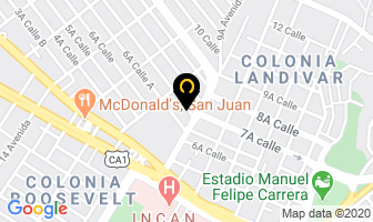 Mapa de Mechatronics en Ciudad de Guatemala