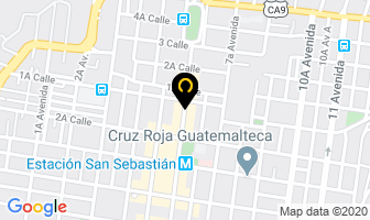 Mapa de Mega Hornos en Ciudad de Guatemala