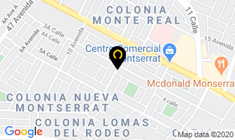Mapa de Mega Impresos en Ciudad de Guatemala