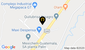 Mapa de Megapaca en Antigua Guatemala