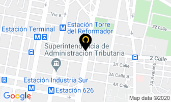 Mapa de Megaservice en Ciudad de Guatemala