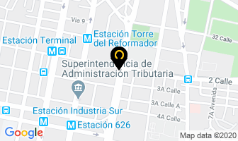 Mapa de Mercadeo Multiple De Inversiones S.a. en Ciudad de Guatemala