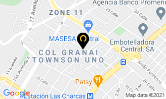Mapa de Mercantil Prisma en Ciudad de Guatemala