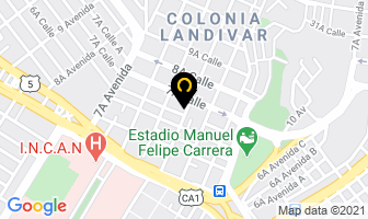 Mapa de Metales Oscar en Ciudad de Guatemala