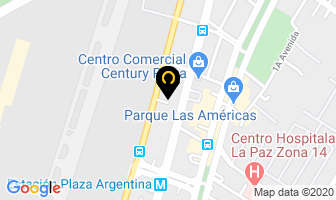 Mapa de Metanoia Spa en Ciudad de Guatemala