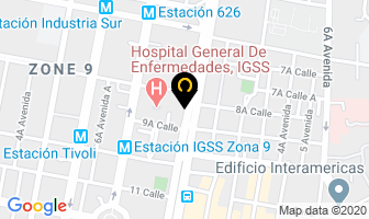 Mapa de Metrocasas en Ciudad de Guatemala