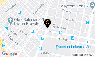 Mapa de Micoope en Ciudad de Guatemala