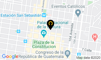 Mapa de Ministerio Trigo en Ciudad de Guatemala