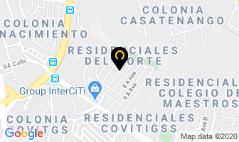 Mapa de Miss UÑas en Ciudad de Guatemala