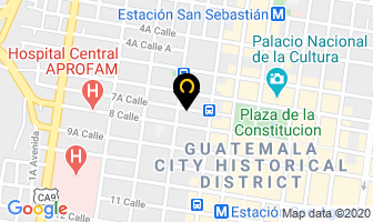 Mapa de Morales Bravatti Garrick en Ciudad de Guatemala