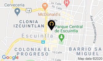 Mapa de Moto Repuestos El Canche en Escuintla