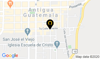 Mapa de Motomundo en Antigua Guatemala