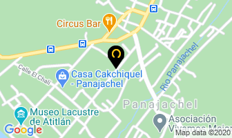 Mapa de Mullers Guest House en Panajachel