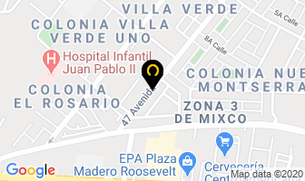 Mapa de Multiacrilicos Shaddai en Ciudad de Guatemala