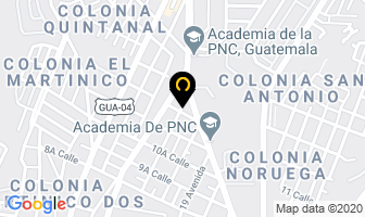 Mapa de Multicomp en Ciudad de Guatemala