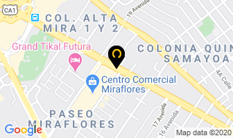 Mapa de Multipapeleria en Ciudad de Guatemala