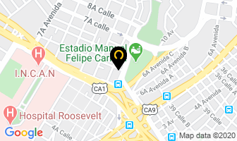 Mapa de Multiservicios Piramide en Ciudad de Guatemala