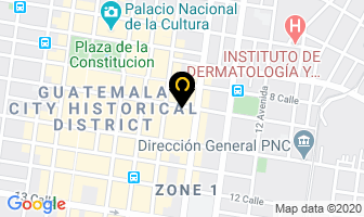 Mapa de Museo Nacional De Historia en Ciudad de Guatemala