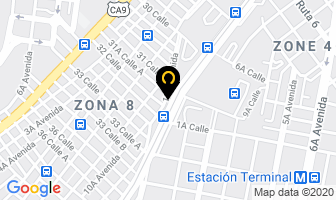 Mapa de Neumaticos De Zona 9 en Ciudad de Guatemala