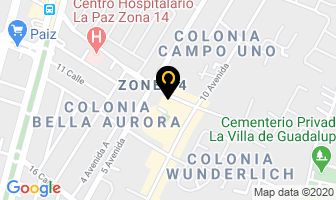 Mapa de Neuro Gym en Ciudad de Guatemala