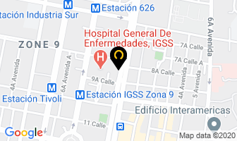Mapa de Normandy S.a. en Ciudad de Guatemala
