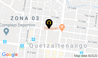 Mapa de Occimedic en Quetzaltenango