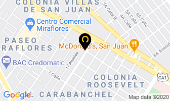 Mapa de OdontologÍa Integral en Ciudad de Guatemala