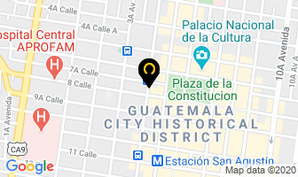 Mapa de Oficlinic en Ciudad de Guatemala