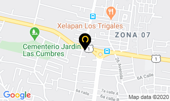 Mapa de Ofimuebles Y Mas en Quezaltenango