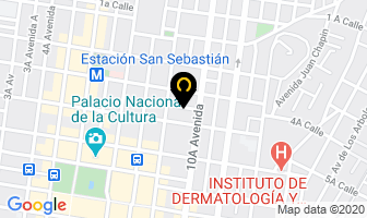 Mapa de Opcar en Ciudad de Guatemala