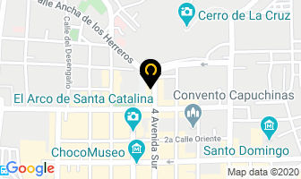 Mapa de Optica Central en Antigua Guatemala