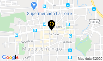 Mapa de Optica Giordano en Mazatenango