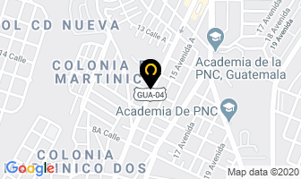 Mapa de Optica Martinez en Ciudad de Guatemala