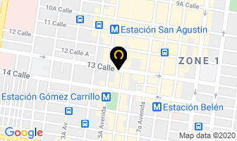 Mapa de Optica Perfecta en Ciudad de Guatemala