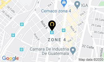Mapa de Optica Vision 20/20 en Antigua Guatemala