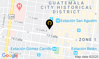 Mapa de Opticas Alonso S.a. en Ciudad de Guatemala